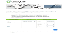 Desktop Screenshot of lookingglass.level3.net